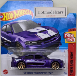 2023 - 231 - HKJ45 Hot Wheels ´20 DODGE CHARGER HELLCAT